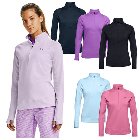 Under Armour Ladies Storm Midlayer Half Zip Top