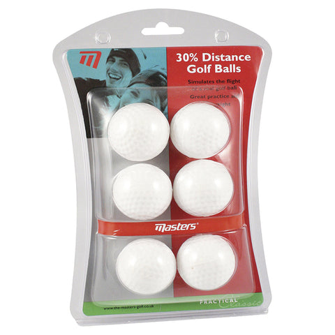 Masters 30% Distance Golf Balls