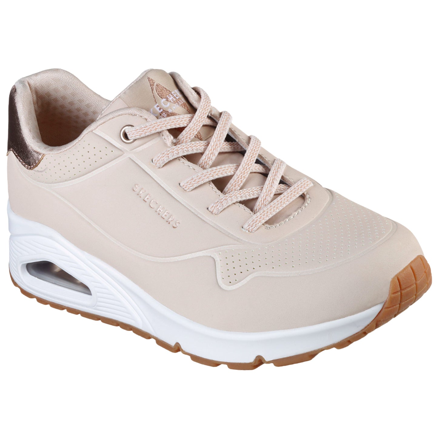 Skechers Ladies Uno Shimmer Away Trainers