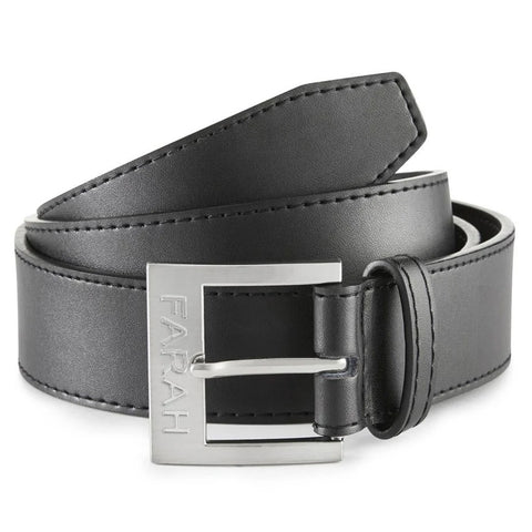 Farah Mens Simonds Classic Leather Belt