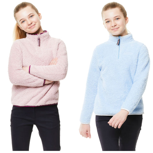 Craghoppers Junior Girls Angda Half Zip Fleece