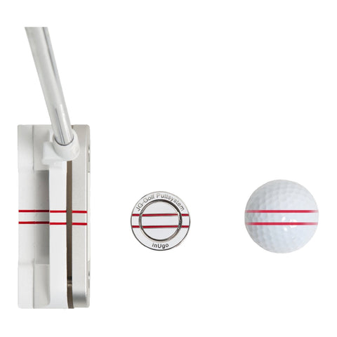 Inugo Ball Marker Set "Two Lines | One Target"