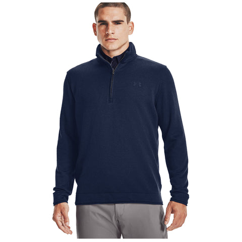 Under Armour Mens Sweater Fleece Half Zip Top