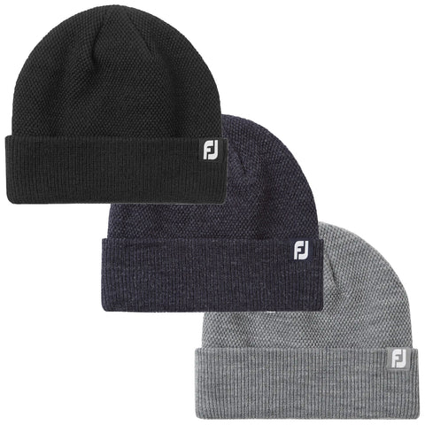 FootJoy Mens Knit Beanie Hat