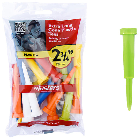 Masters Plastic Cone Golf Tees