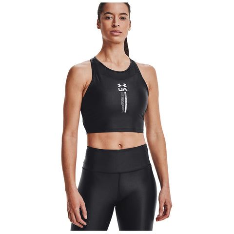 Under Armour Ladies Iso-Chill Crop Tank Top