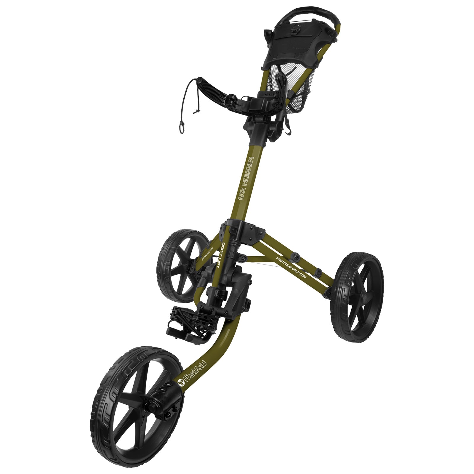 FastFold Mission 5.0 Trolley - Black Wheels