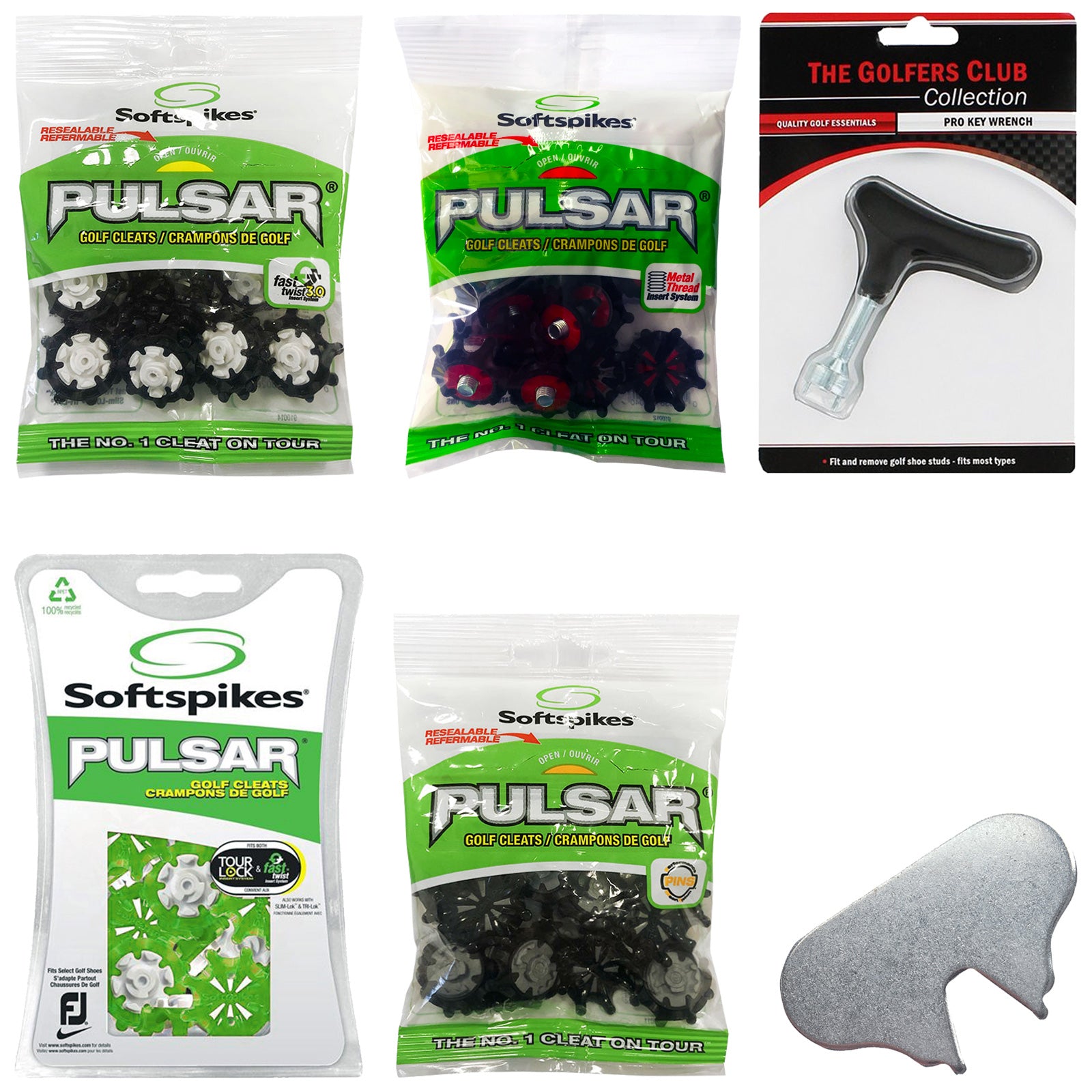 Types of sale golf spikes