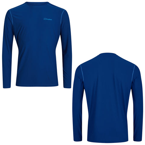 Berghaus Mens 24/7 Tech Tee Long Sleeve Crew Base Layer Small