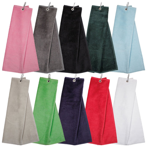 Masters Tri-Fold Velour Towel