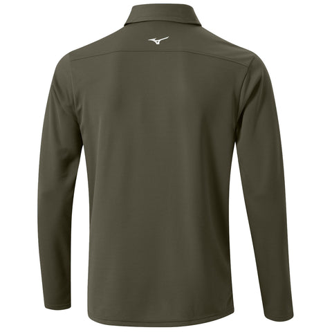 Mizuno Mens Breath Thermo Long Sleeve Polo Shirt