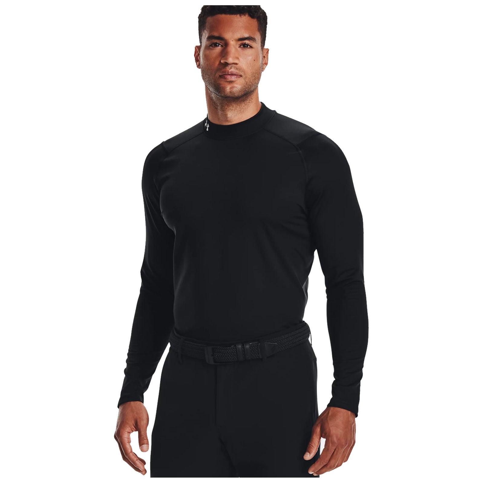 Under armour long sleeve store v neck mens