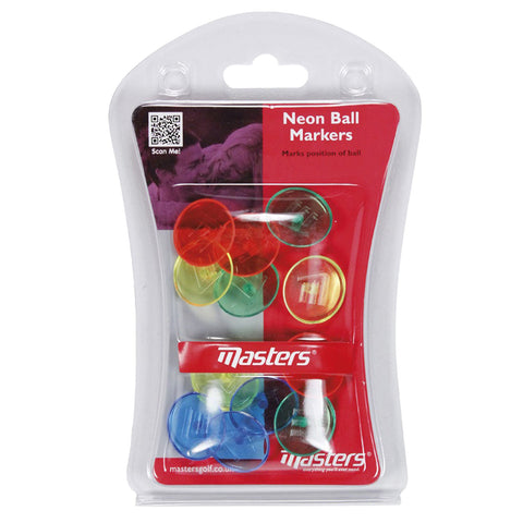 Masters Neon Ball Markers (12 Pack)