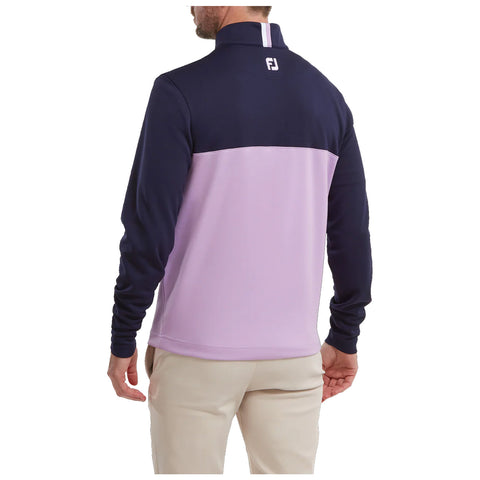 FootJoy Mens Colour Block Chill-Out Half Zip Top