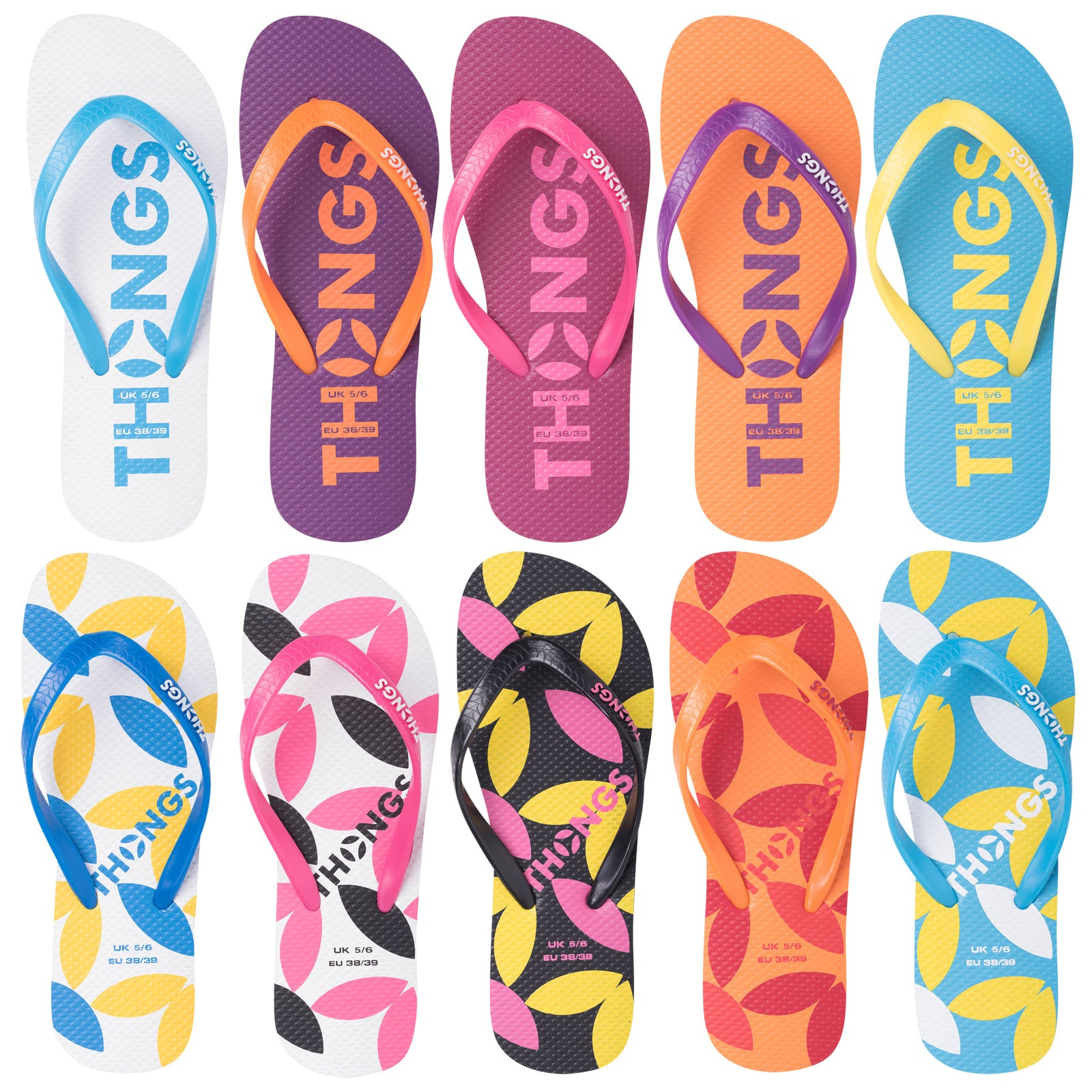 Sports flip hot sale flops ladies