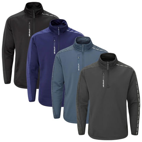 Stuburt Mens Radar Half Zip Fleece