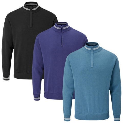 Stuburt Mens Arctic Lined Half Zip Sweater