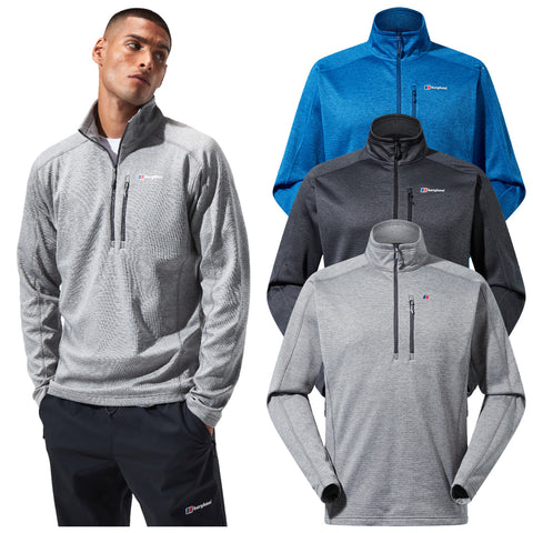 Berghaus Mens Urban Spitzer Half Zip Fleece