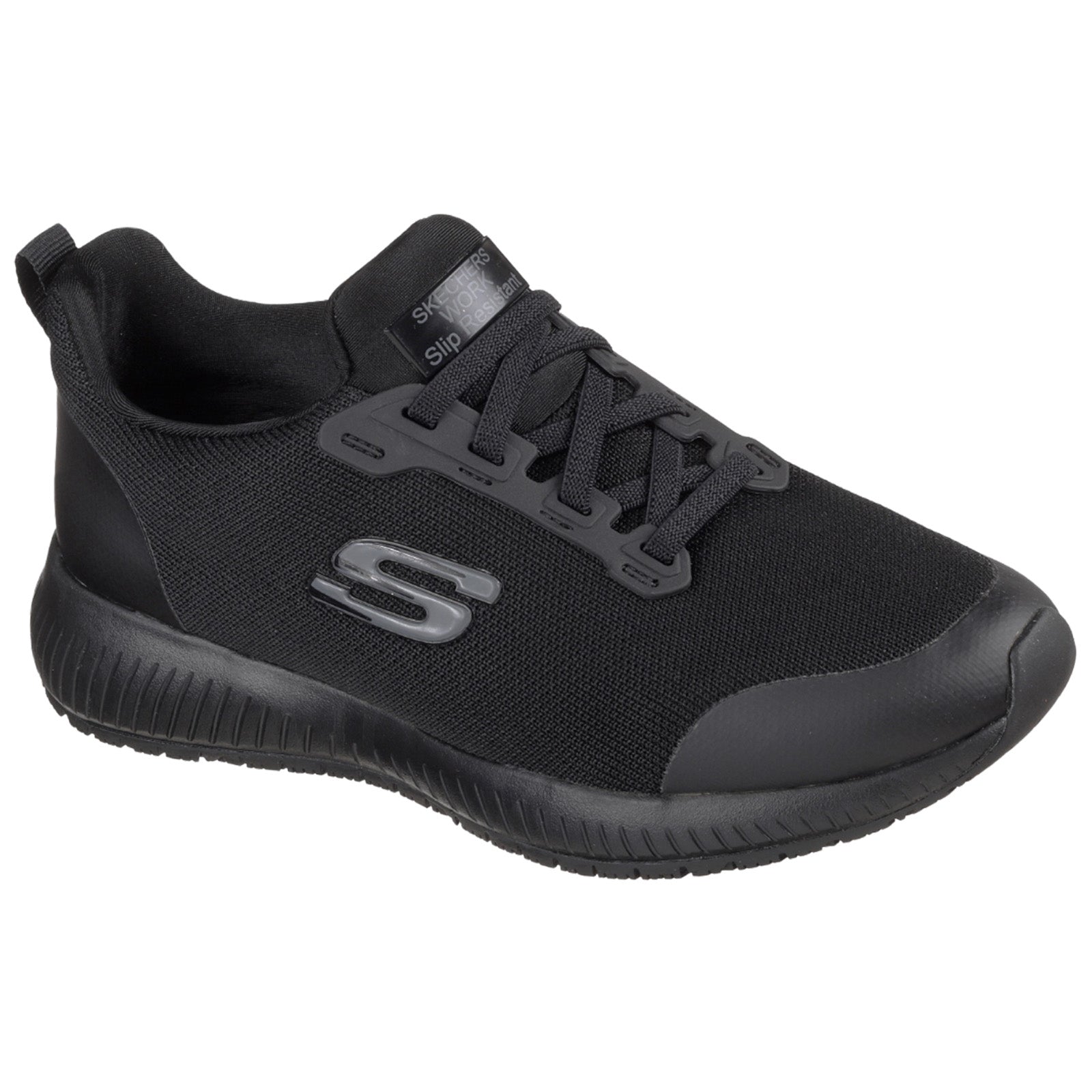 Skechers white slip resistant hot sale shoes