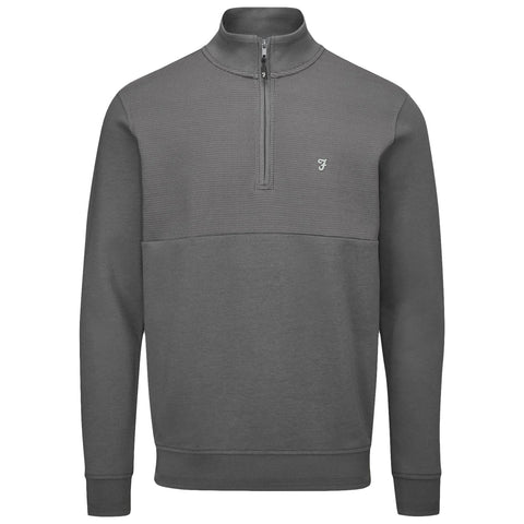 Farah Mens Conley Half Zip Top